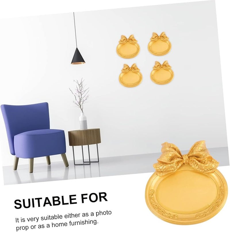 Golden Vintage Decorative Ornament Retro Desk Decor Fine Craftsmanship Polished Finish - Image 5